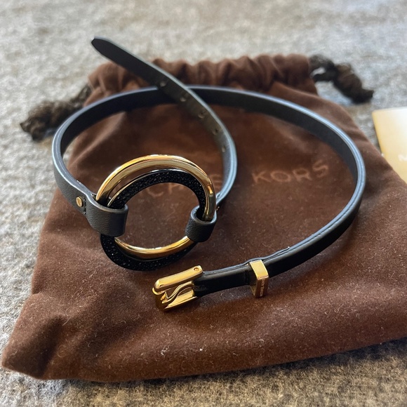 MICHAEL KORS Bracelet Black/Gold - Picture 2 of 3